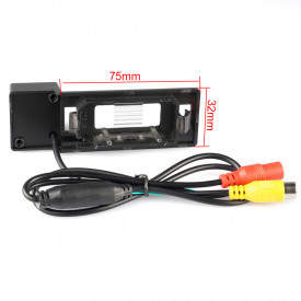 Camera marsarier HD, unghi 170 grade cu StarLight Night Vision pentru Audi A1, A4, A5, A6, A7, Q5 - Img 3