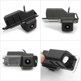 Camera marsarier HD, unghi 170 grade cu StarLight Night Vision pentru VW Golf 6, Golf 7, Passat B7, Amarok, Polo 5 - Img 3