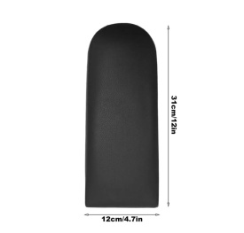 Capac Cotiera auto compatibil cu VW GOLF IV, Bora, Passat B5, Polo, Negru Imitatie de piele - Img 6