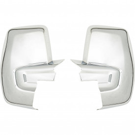 Capace cromate de oglinda compatibil FORD CUSTOM 2012->, FORD TRANSIT CUSTOM 2012->, plastic ABS