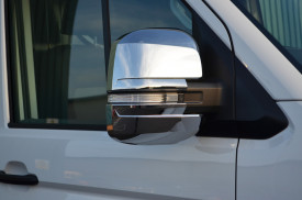 Capace cromate de oglinda compatibil VW CRAFTER 2017->, plastic ABS - Img 2
