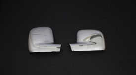 Capace cromate de oglinda compatibil VW T5 Transporter / Caravelle / Multivan 2004-2010, plastic ABS, pentru volan pe dreapta - Img 6