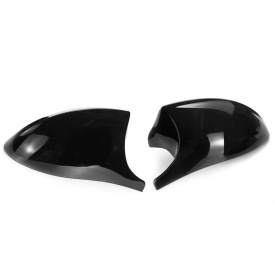 Capace oglinda compatibile cu BMW seria 1 E87 2007-2010, seria 3 E90 E91 2008-2011, E92 E93 2010-2013 Negru lucios M Design, prindere cu clipsuri - Img 4