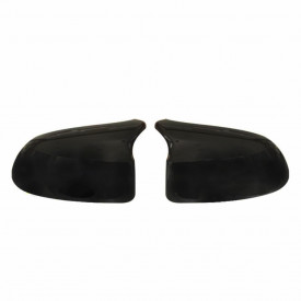 Capace oglinda compatibile cu BMW X3 F25 X4 F26 2014-2017, X5 F15 2013-2018, X6 F16 2014-2019 Negru lucios Batman Style