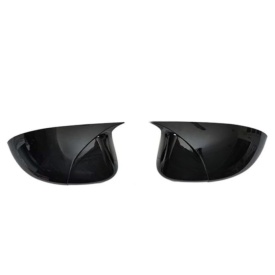 Capace oglinda compatibile cu Hyundai i20 2014-2019 Negru lucios BATMAN style