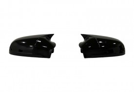 Capace oglinda compatibile cu Opel Astra H 2004-2009 Negru lucios Batman Style - Img 1