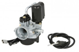 Carburator moto compatibil cu scuter Piaggio 2T 17.5, cu soclu electric