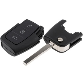 Carcasa cheie compatibila cu Ford C-MAX FIESTA VI FIESTA VII FOCUS II FOCUS III FUSION GALAXY II KA KUGA KUGA II MONDEO III S-MAX TRANSIT CONNECT TRANSIT , 3 butoane