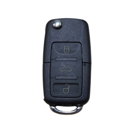 Carcasa cheie tip briceag compatibil cu Volkswagen, Skoda, Seat cu 3 butoane anii 1990-2000 - Img 3