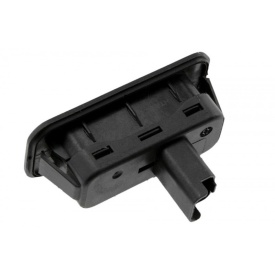 Comutator buton deschidere haion portbagaj compatibil Renault Clio III 2005-, Clio 4 2012-, Fluence 2010-, Grand Scenic II, Laguna III 2007-, Megane II, Megane III 2009-, Latitude, Modus 2004-, Scenic II 2003-, Scenic III 2009-, Twingo II 2007- - Img 2
