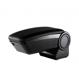 Cotiera Armster 3 piele ecologica, negru, cu suport SKODA FABIA 2022-> - Img 6