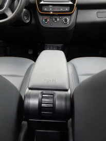 Cotiera Armster 3 piele ecologica, negru, cu suport SUZUKI SWIFT 2005-2011 - Img 4