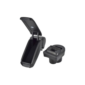 Cotiera auto SKODA RAPID 2012-2019, Negru, Imitatie piele - Img 2
