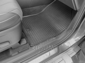Covorase auto cauciuc Hyundai Santa Fe IV 2020->, RIGUM - Img 3