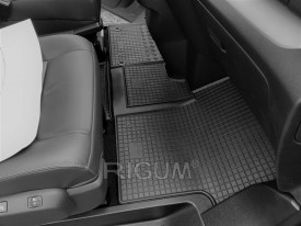 Covorase auto cauciuc Peugeot Expert III Traveller 2016->, 2 locuri, RIGUM - Img 3