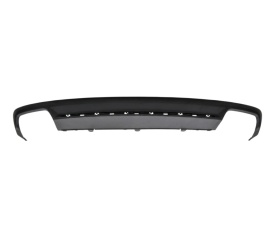 Difuzor bara spate compatibil Audi A6 C7 2014-2018 Facelift pentru bara standard cu evacuare stanga dreapta