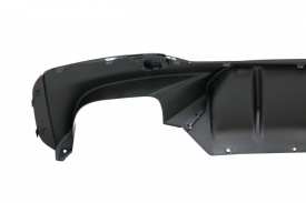Difuzor Bara Spate compatibil cu BMW Seria 5 G30 G31 2017-> M5 Design Negru Lucios - Img 6