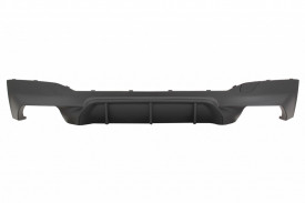 Difuzor Bara Spate compatibil cu BMW Seria 5 G30 G31 2017-> M5 Design Negru Mat - Img 3