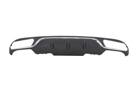 Difuzor Bara Spate compatibil cu Mercedes E-Class W213 Standard 2016-2019 E63 Design Crom - Img 7