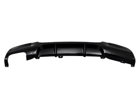 Difuzor Bara Spate cu Evacuare Dubla pe partea stanga compatibil cu BMW Seria 3 E90 2005-2011 M-Tehnik M Performance Design