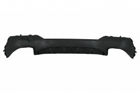 Difuzor Bara Spate cu Ornamente Evacuare Negre compatibil cu BMW 4 Series G22 G23 M Sport 2020-> M440i Design - Img 5