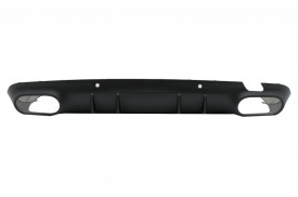Difuzor Bara Spate Ornamente toba compatibil cu Mercedes CLS-Class C257 2018-> CLS53 Design Silver - Img 4