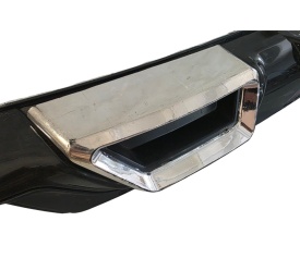 Difuzor bara spate universal, ELITE PLUS B Design, negru cu catadioptru reflectorizant PRODUS RESIGILAT - Img 6