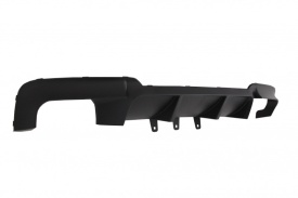 Difuzor de aer cu evacuare dubla compatibil BMW F10 F11 Seria 5 2011-2017 M-Performance Design - Img 2