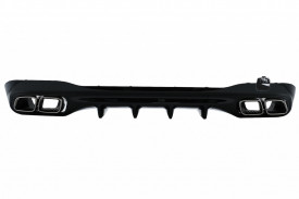 Difuzor pentru bara spate compatibil cu Mercedes C Class W206 S206 Sport Line 2021-> C63 Design - Img 2