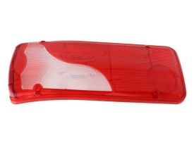 Dispersor pentru lampa spate rosu/alb compatibil cu Mercedes Sprinter W906 2006-2017, VW Crafter 2011-2017, caroserie platforma, parte montare stanga - Img 2