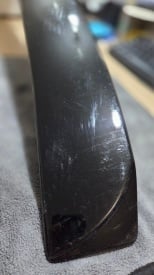 Eleron Luneta compatibil cu BMW E60 seria 5 2003-2010, Negru lucios, PRODUS DETERIORAT - Img 6