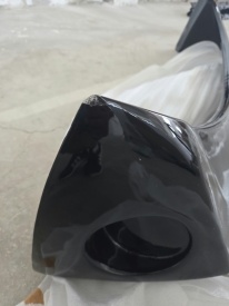 Eleron Luneta compatibil cu SEAT Leon 1P1 2005-2009, JE Design, fibra negru lucios, Produs Deteriorat!  - Img 4
