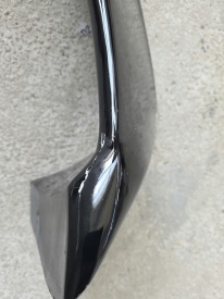 Eleron Luneta compatibil cu SEAT Leon 1P1 2005-2009, JE Design, fibra negru lucios, Produs Deteriorat! - Img 3