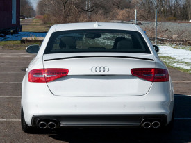 Eleron Portbagaj compatibil cu AUDI A4 B8 Sedan 2008-2012 Negru Mat - Img 8