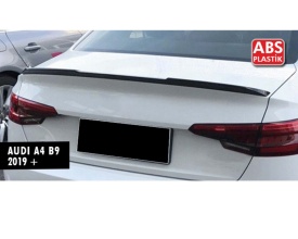 Eleron Portbagaj compatibil cu AUDI A4 B9 Sedan 2019-> RS Design Negru lucios - Img 2