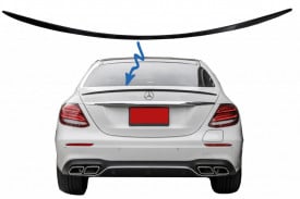 Eleron Portbagaj compatibil cu Mercedes E-Class W213 2016-up Negru Lucios - Img 7