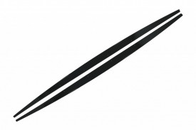 Extensii Praguri Laterale compatibil cu BMW 1 Series Hatchback F20 F21 2011-2019 M-Performance Design Negru Lucios - Img 2