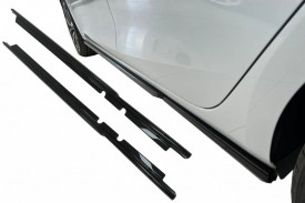 Extensii Praguri Laterale compatibil cu Seat Leon Mk4 2020-> Negru Lucios - Img 3