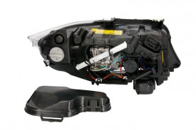 Far Dreapta D1S/H7, electric, cu motor, culoare insert negru, culoare semnalizator transparent compatibil BMW seria 3 E90, seria 3 E91 2008-2012 - Img 2