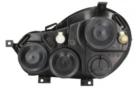 Far Dreapta H1/H7, electric, cu motor, culoare cromat compatibil VW POLO, POLO IV 2002-2009 - Img 2