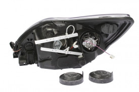 Far Dreapta H1/H7, electric, cu motor, culoare negru compatibil FORD FOCUS II 2005-2011 - Img 2
