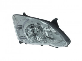 Far Dreapta H7/H7, electric, cu motor, culoare cromat compatibil TOYOTA COROLLA 2004-2007