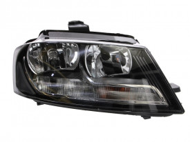Far Dreapta H7/H7, electric, cu motor, culoare negru compatibil AUDI A3 8P 2008-2012