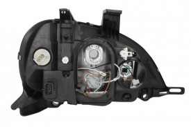 Far Stanga H1/H3/H7, electric, cu motor, culoare argintiu compatibil MERCEDES M W163 1998-2001 - Img 2