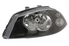 Far Stanga H4, electric, fara motoras, culoare negru compatibil SEAT IBIZA III 2002-2006