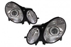 Faruri compatibil cu MERCEDES Benz W211 E Class (2002-2006) Crom