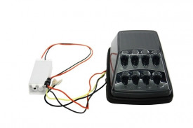 Faruri Crom compatibil cu Mercedes G-Class W463 (1989-2012) Bi-Xenon Look - Img 2