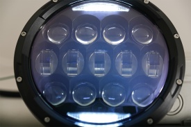 Faruri Full LED CREE Dublu Proiector Halo DRL compatibil cu Jeep Wrangler TJ & JK (1997-2018) - Img 8