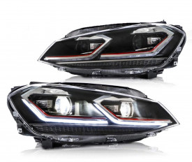 Faruri LED compatibil cu VW Golf 7.5 VII Facelift 2017-> cu Semnal Dinamic - Img 7