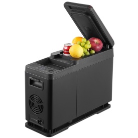Frigider auto 12 volti cu cotiera, congelator portabil 8L, racitor cu compresor 12V 24V 240V pentru exterior, camping, autoturism, camion, rulota - Img 11